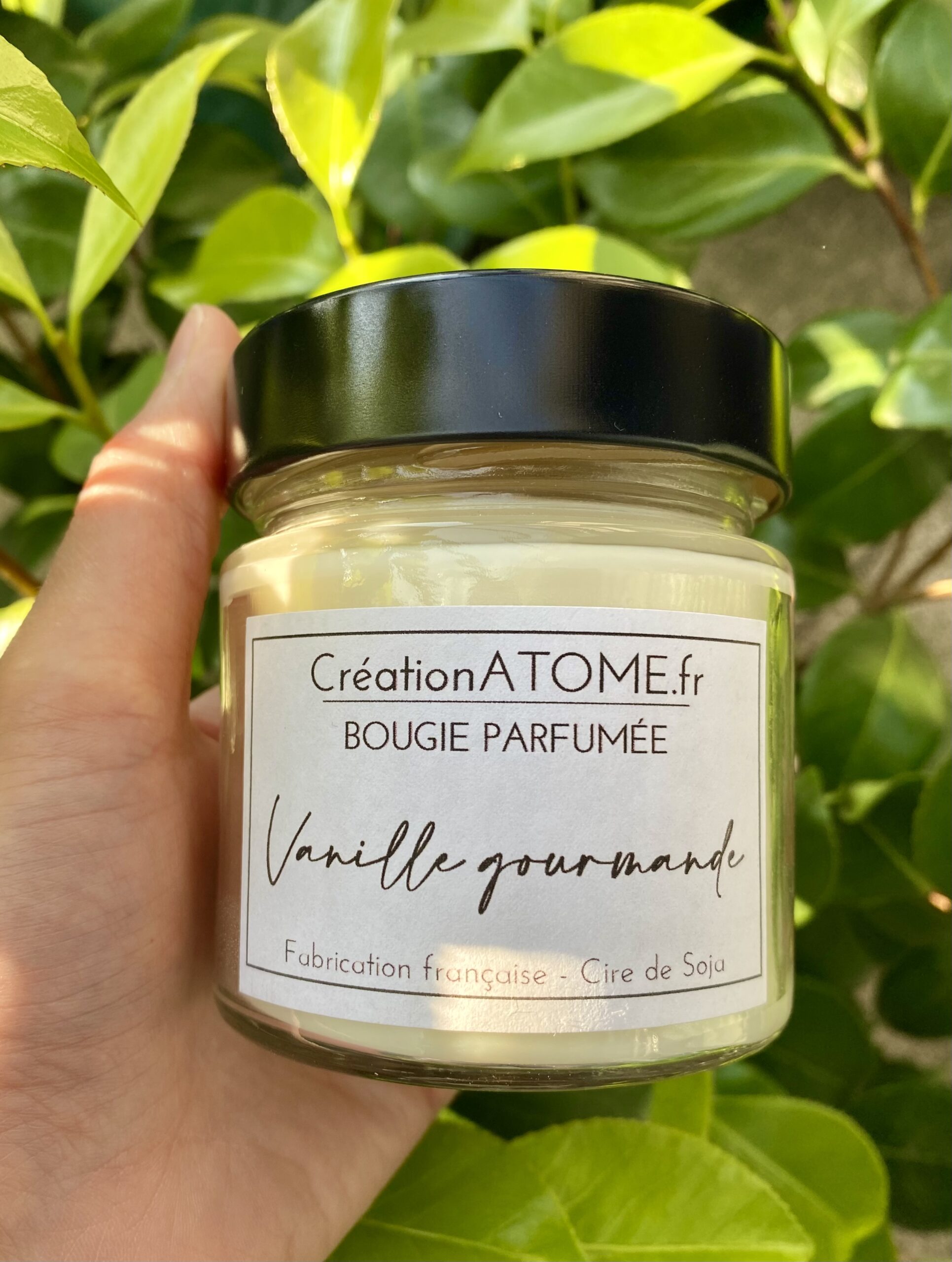 Boule en bois parfumée vanille