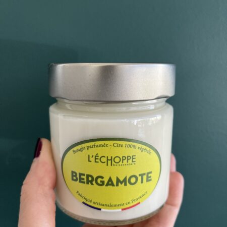 bougie parfum bergamotte